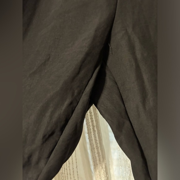 Simple by Suzanne Betro satin trimmed jogger - Picture 5 of 9